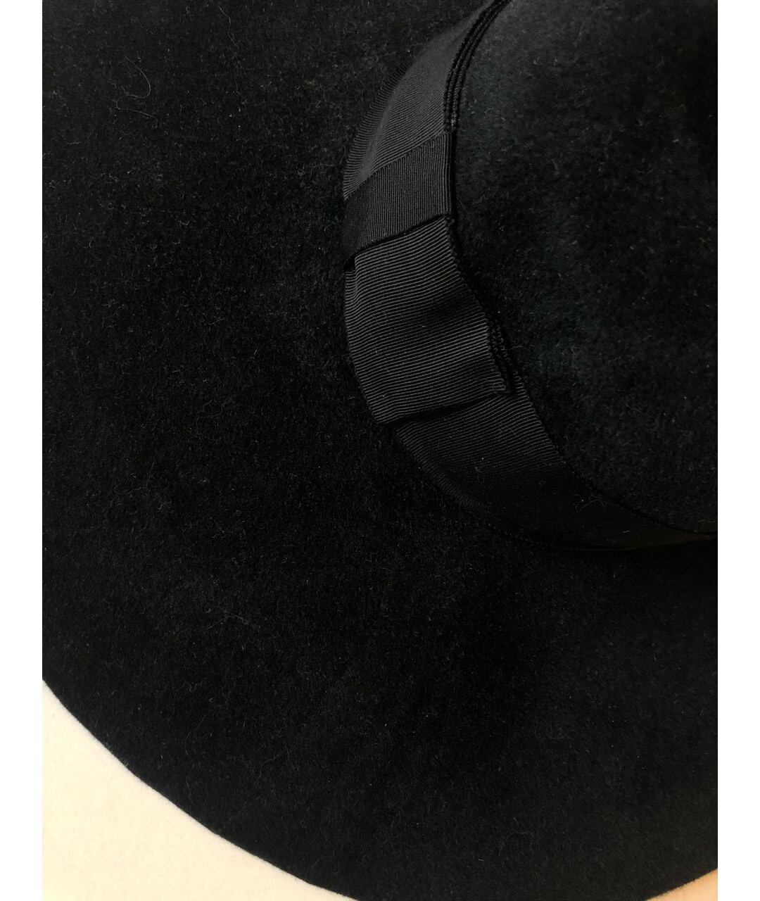 EUGENIA KIM Черная шерстяная шляпа, фото 2