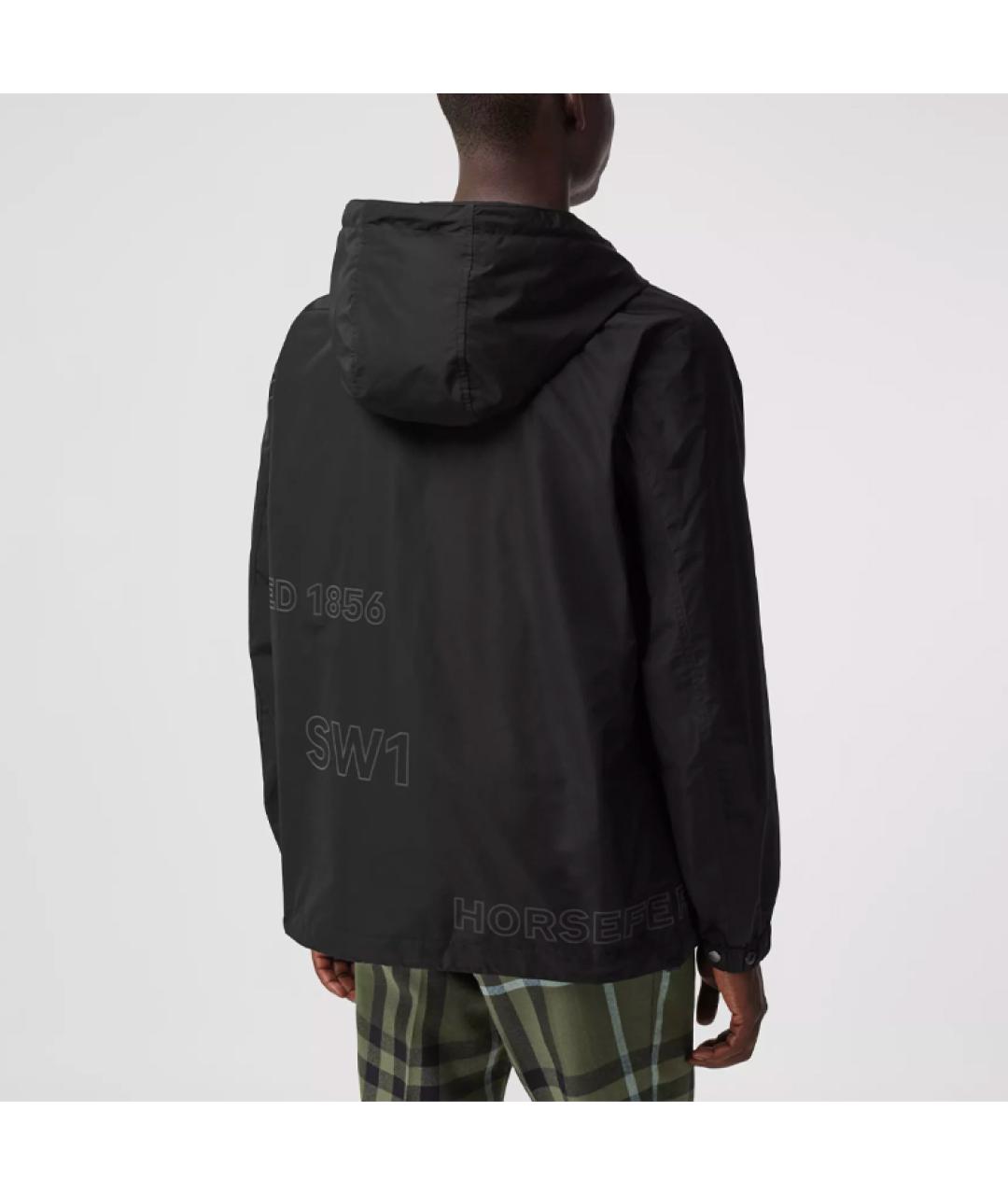BURBERRY Черная куртка, фото 3