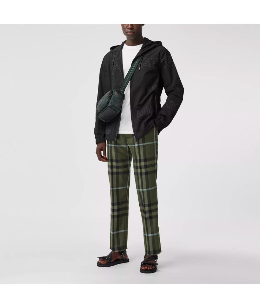BURBERRY Черная куртка, фото 4