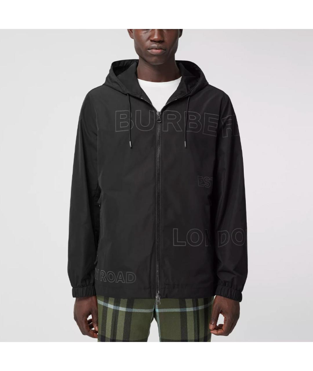 BURBERRY Черная куртка, фото 2