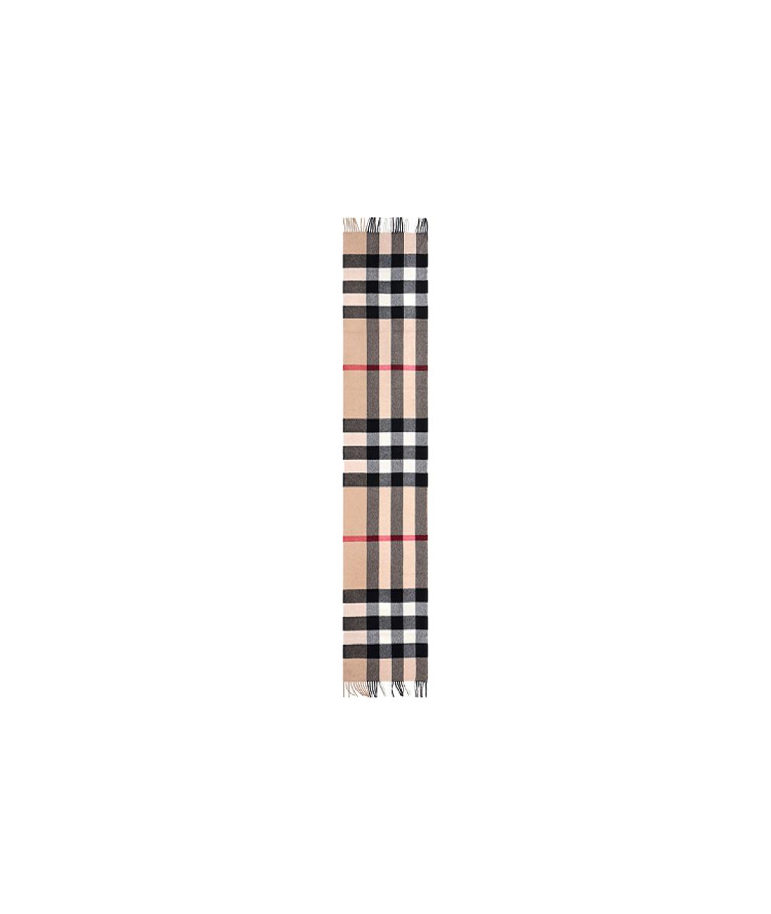 BURBERRY Бежевый шарф, фото 2