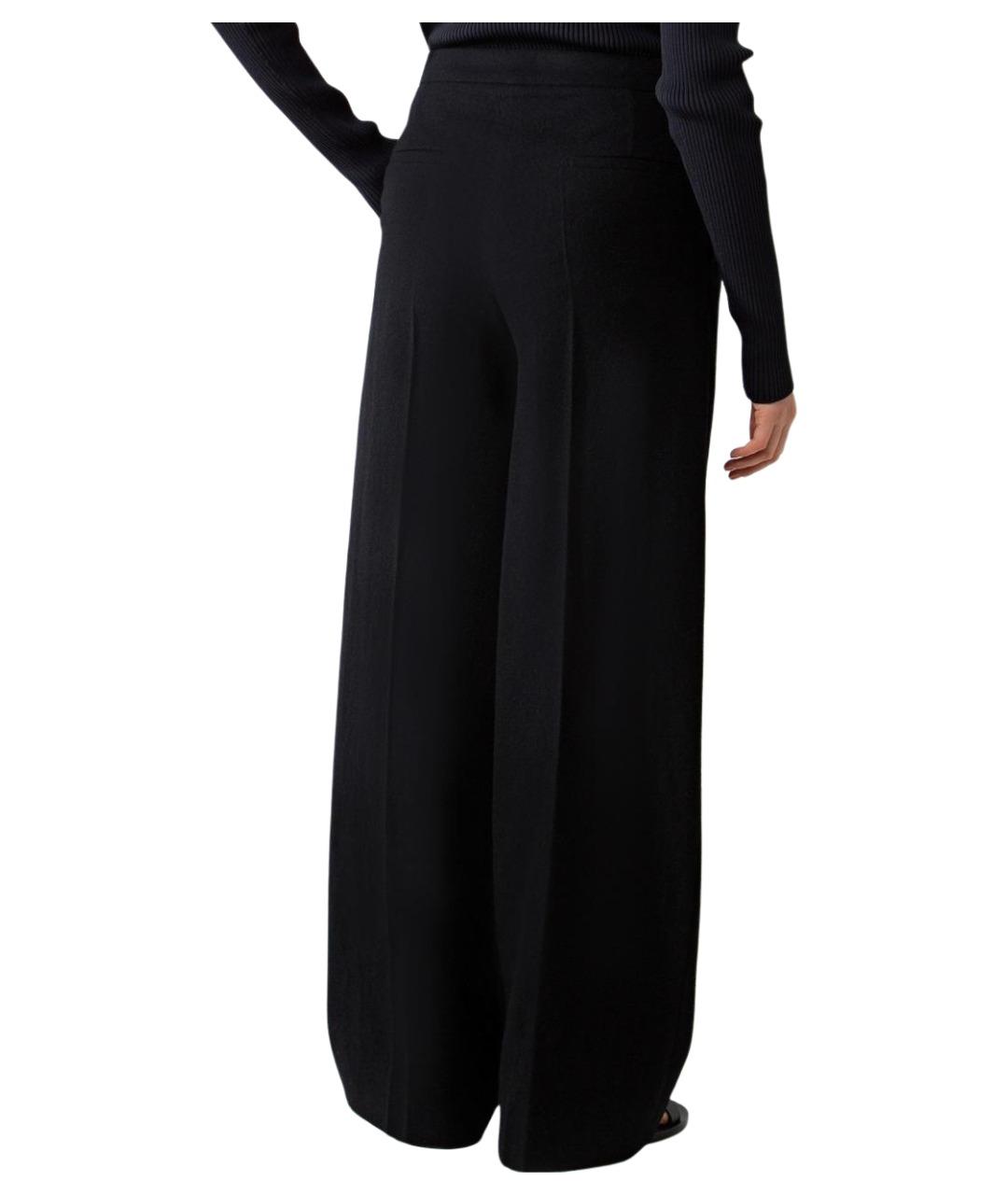 JIL SANDER Коричневые шерстяные брюки широкие, фото 4