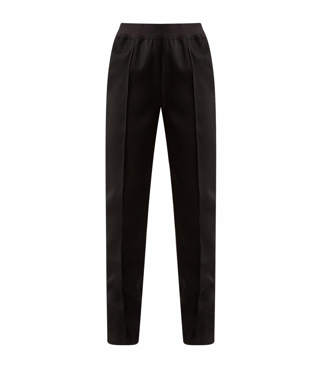 JIL SANDER Черные прямые брюки, фото 1