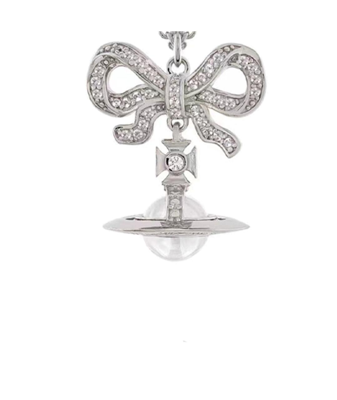 VIVIENNE WESTWOOD Серебряное латунное колье, фото 2