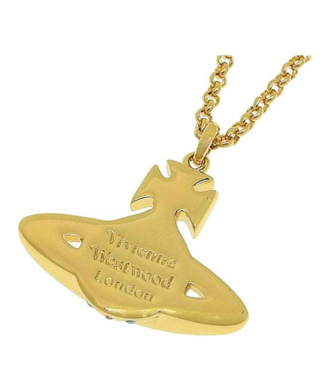 VIVIENNE WESTWOOD Золотая подвеска, фото 4