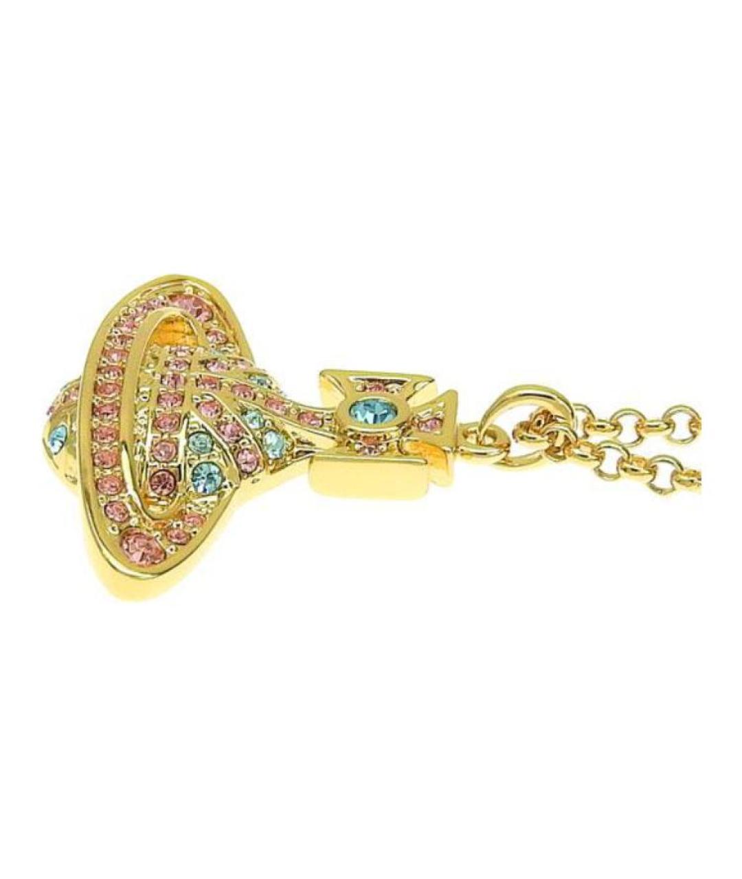 VIVIENNE WESTWOOD Золотая подвеска, фото 3