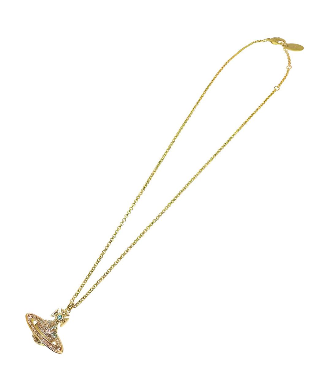 VIVIENNE WESTWOOD Золотая подвеска, фото 2