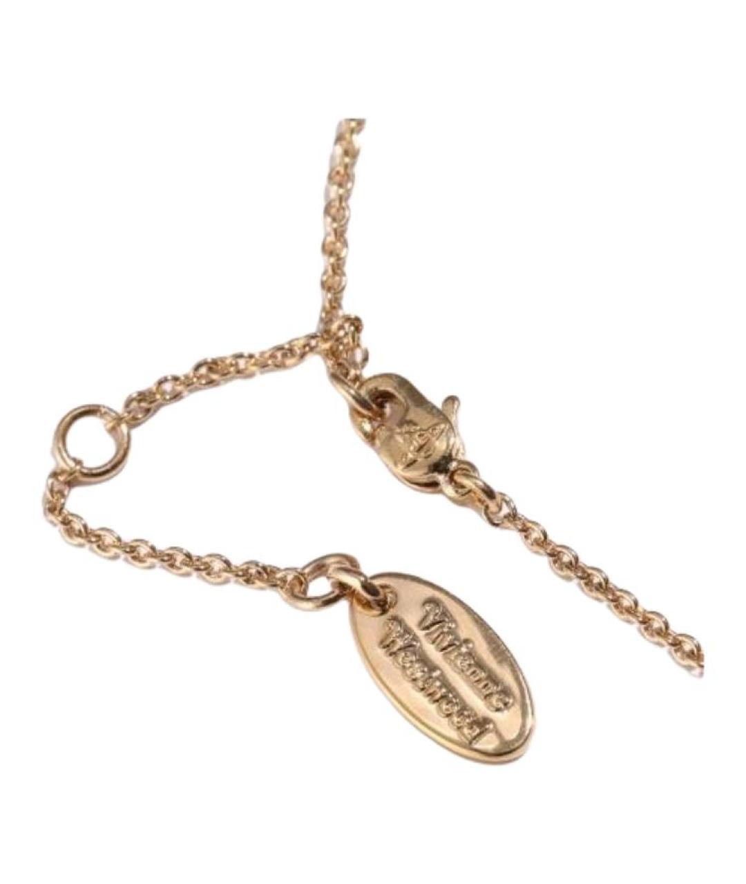 VIVIENNE WESTWOOD Золотое колье, фото 4