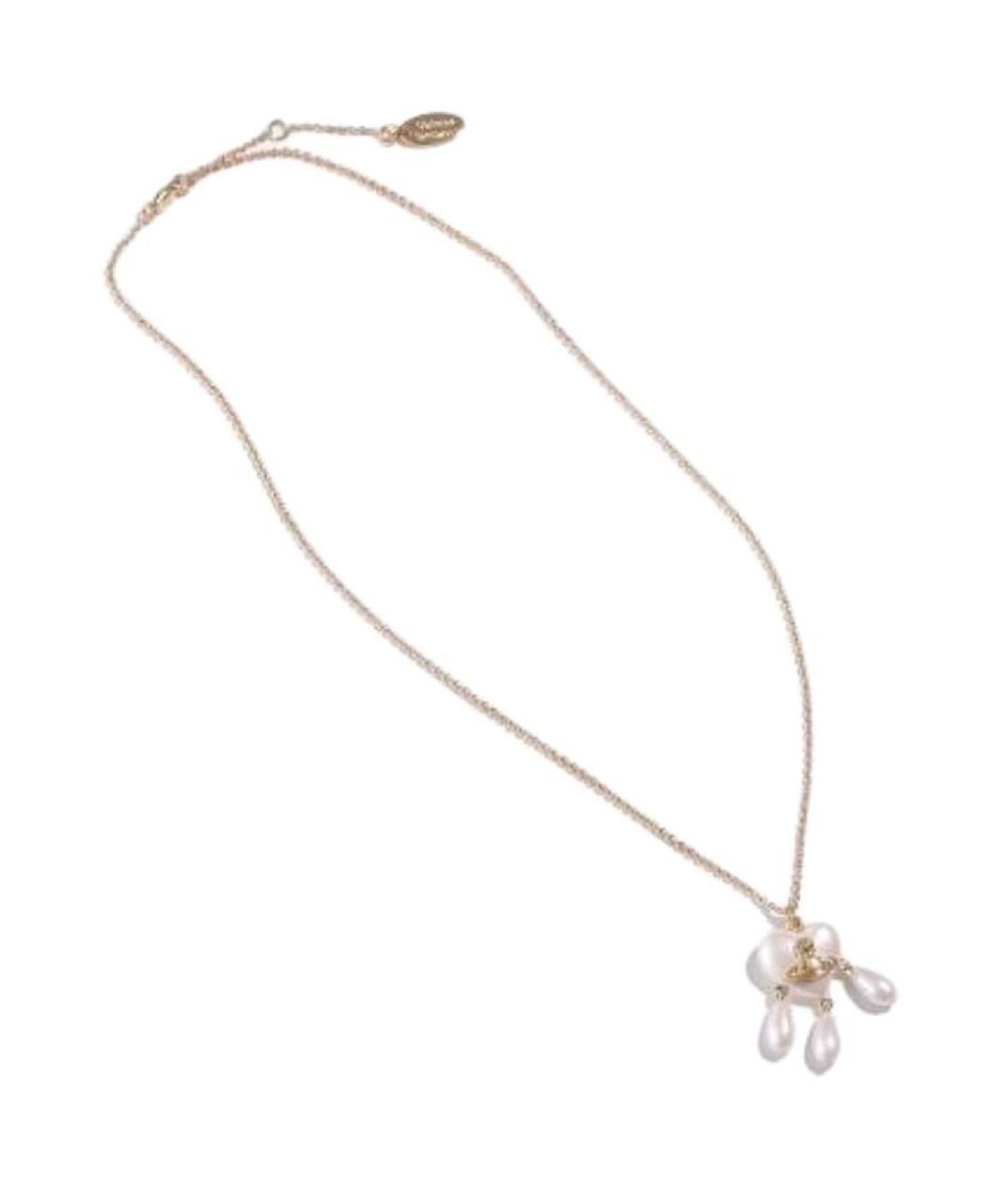 VIVIENNE WESTWOOD Золотое колье, фото 3