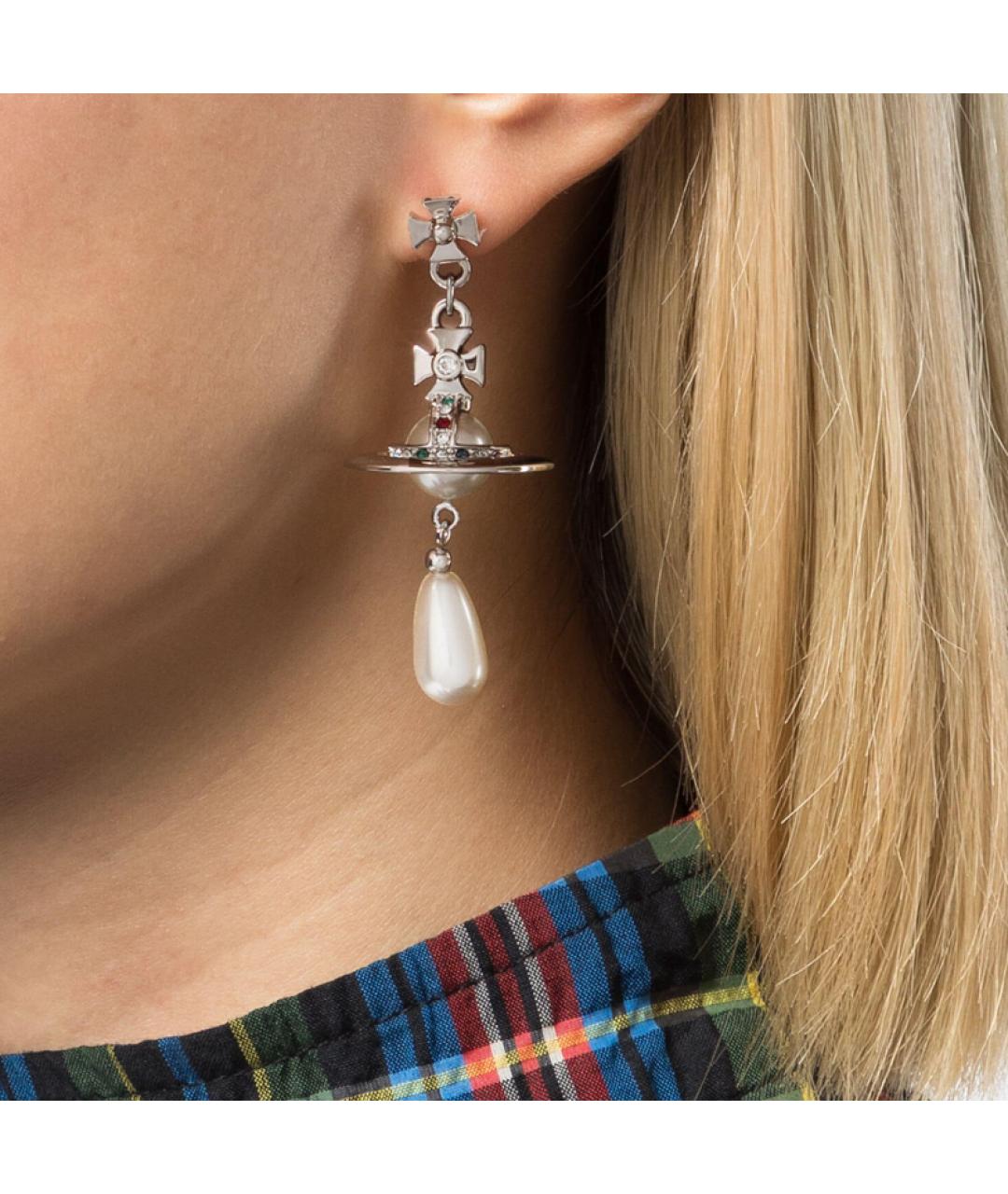 VIVIENNE WESTWOOD Серебряные серьги, фото 2