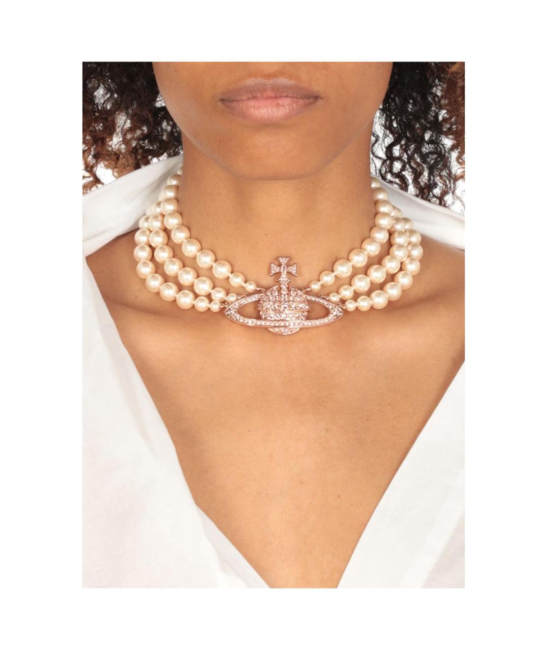 VIVIENNE WESTWOOD Золотой чокер, фото 2