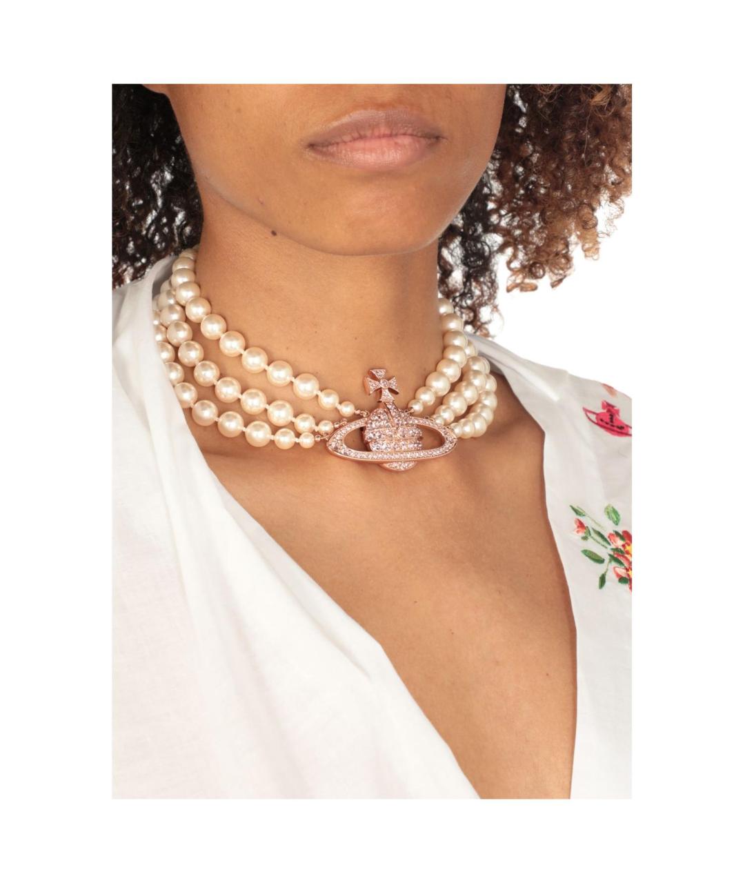 VIVIENNE WESTWOOD Золотой чокер, фото 3