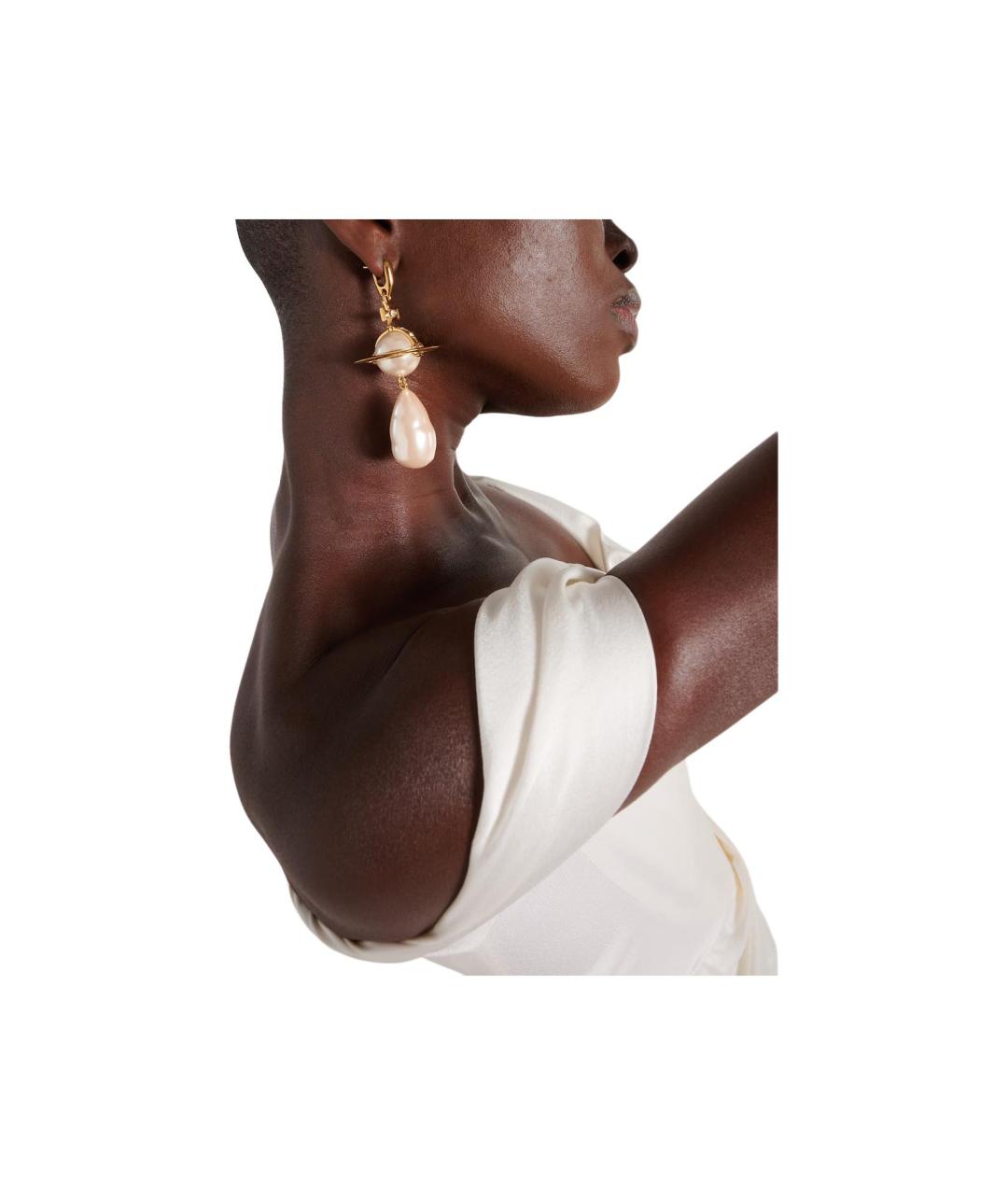 VIVIENNE WESTWOOD Золотые серьги, фото 5