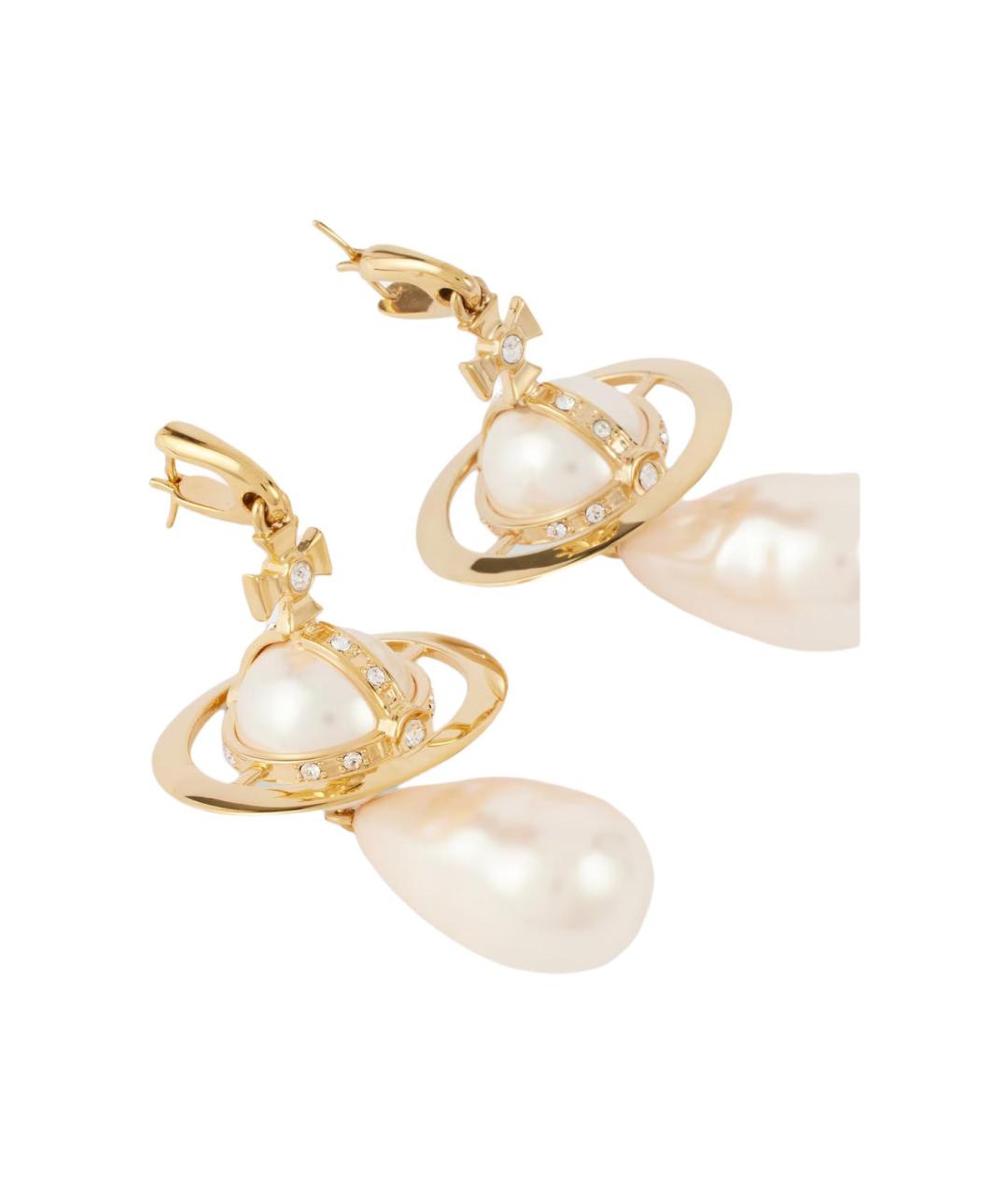 VIVIENNE WESTWOOD Золотые серьги, фото 3