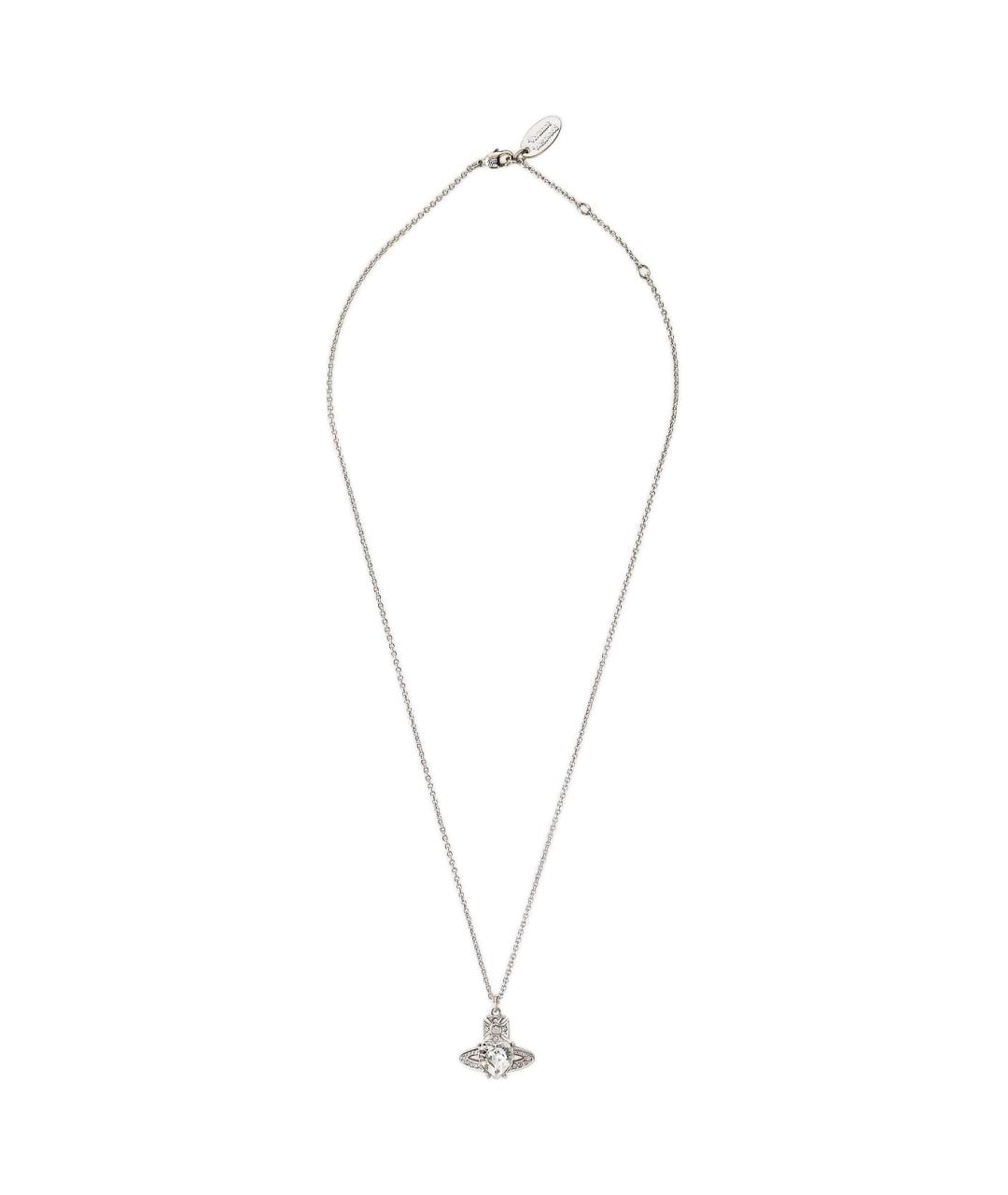 VIVIENNE WESTWOOD Белая латунная подвеска, фото 3