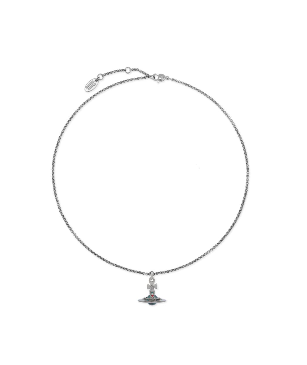 VIVIENNE WESTWOOD Серебряное латунное колье, фото 3