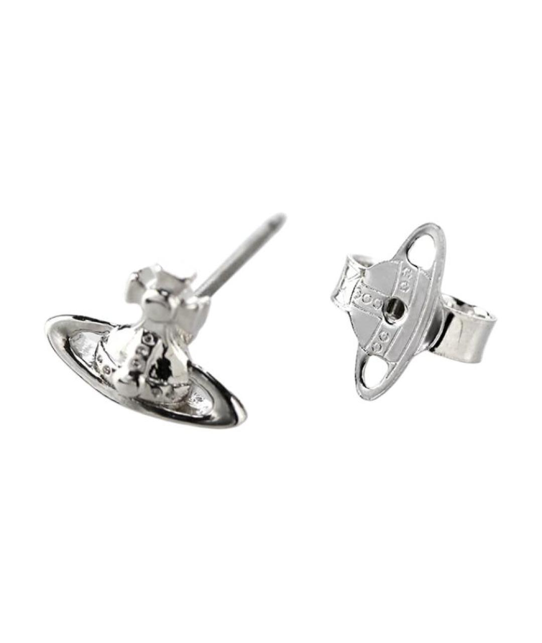 VIVIENNE WESTWOOD Серебряные латунные серьги, фото 5