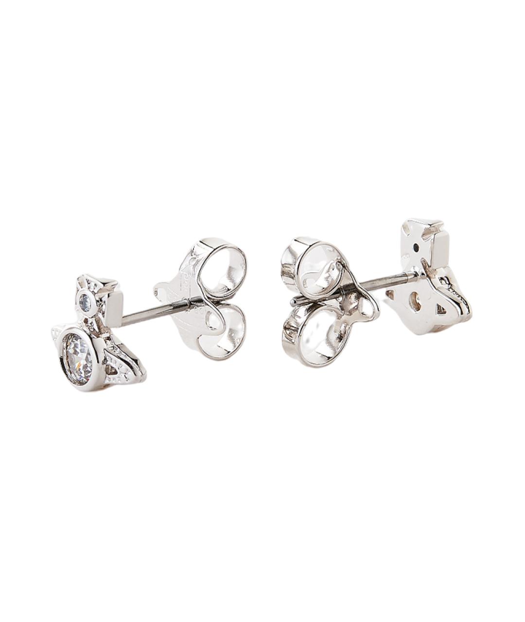 VIVIENNE WESTWOOD Серебряные металлические серьги, фото 2