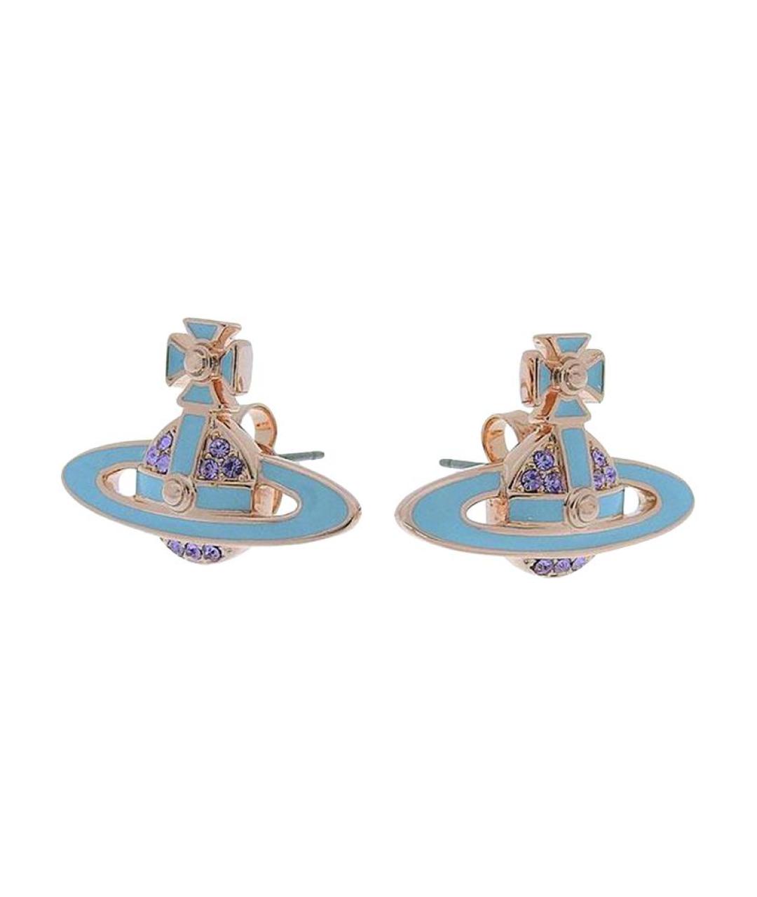 VIVIENNE WESTWOOD Синие серьги, фото 2