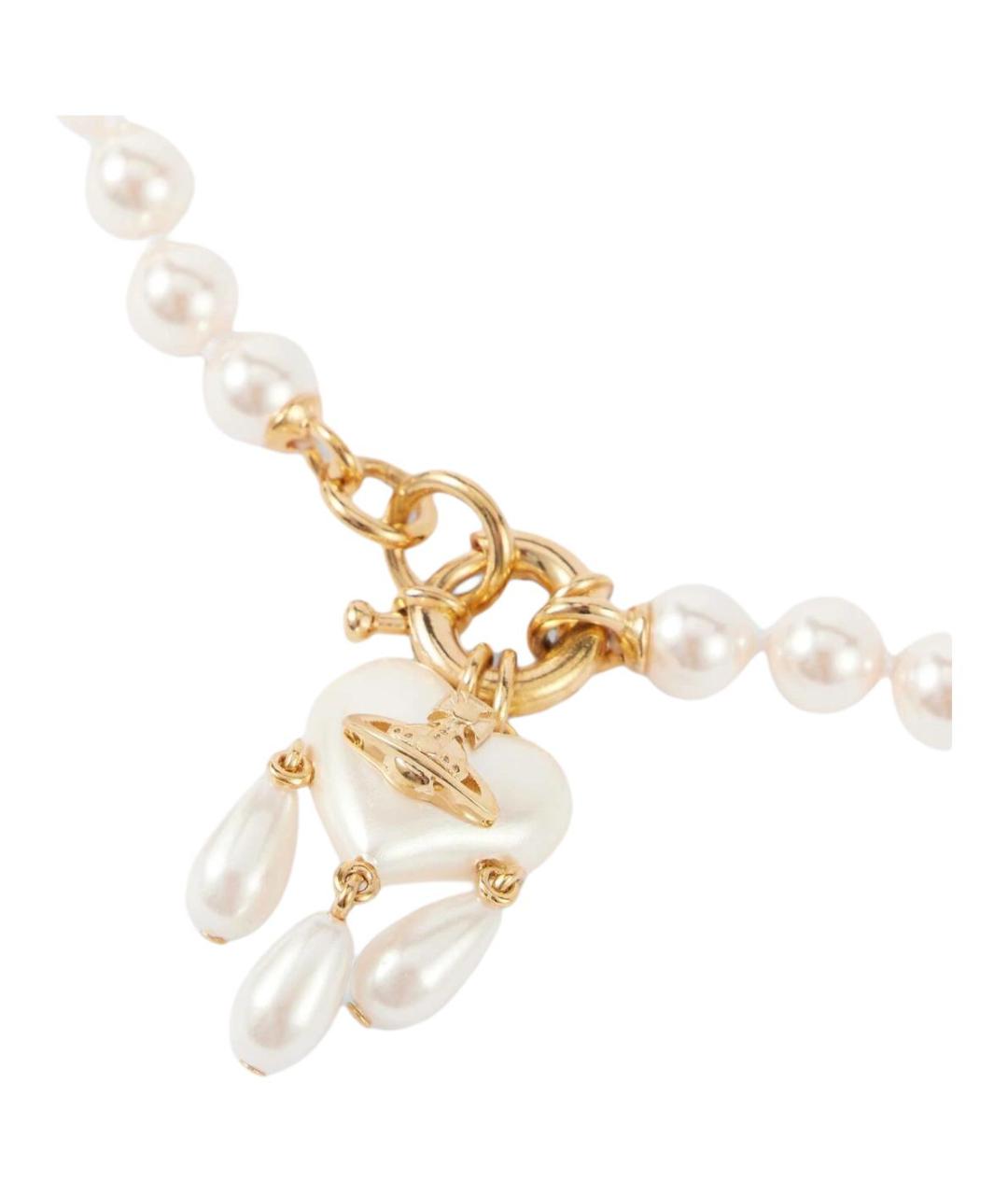 VIVIENNE WESTWOOD Золотая металлическая подвеска, фото 3