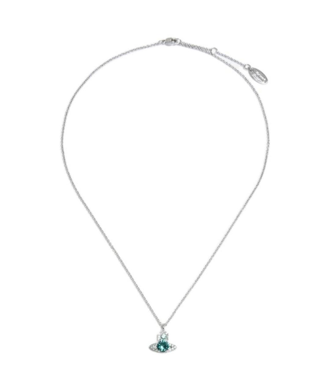 VIVIENNE WESTWOOD Серебряная латунная подвеска, фото 1