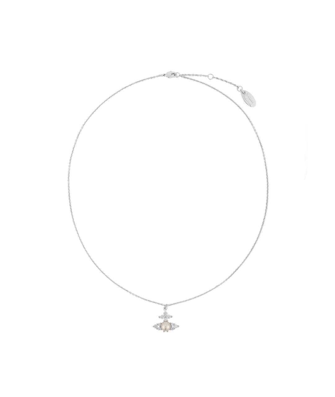 VIVIENNE WESTWOOD Серебряное латунное колье, фото 3