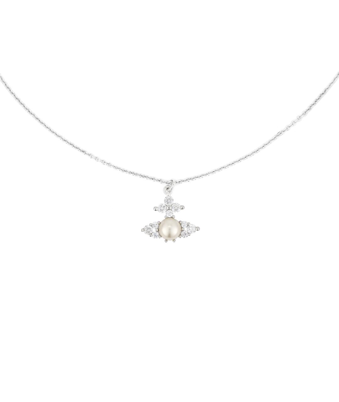 VIVIENNE WESTWOOD Серебряное латунное колье, фото 1