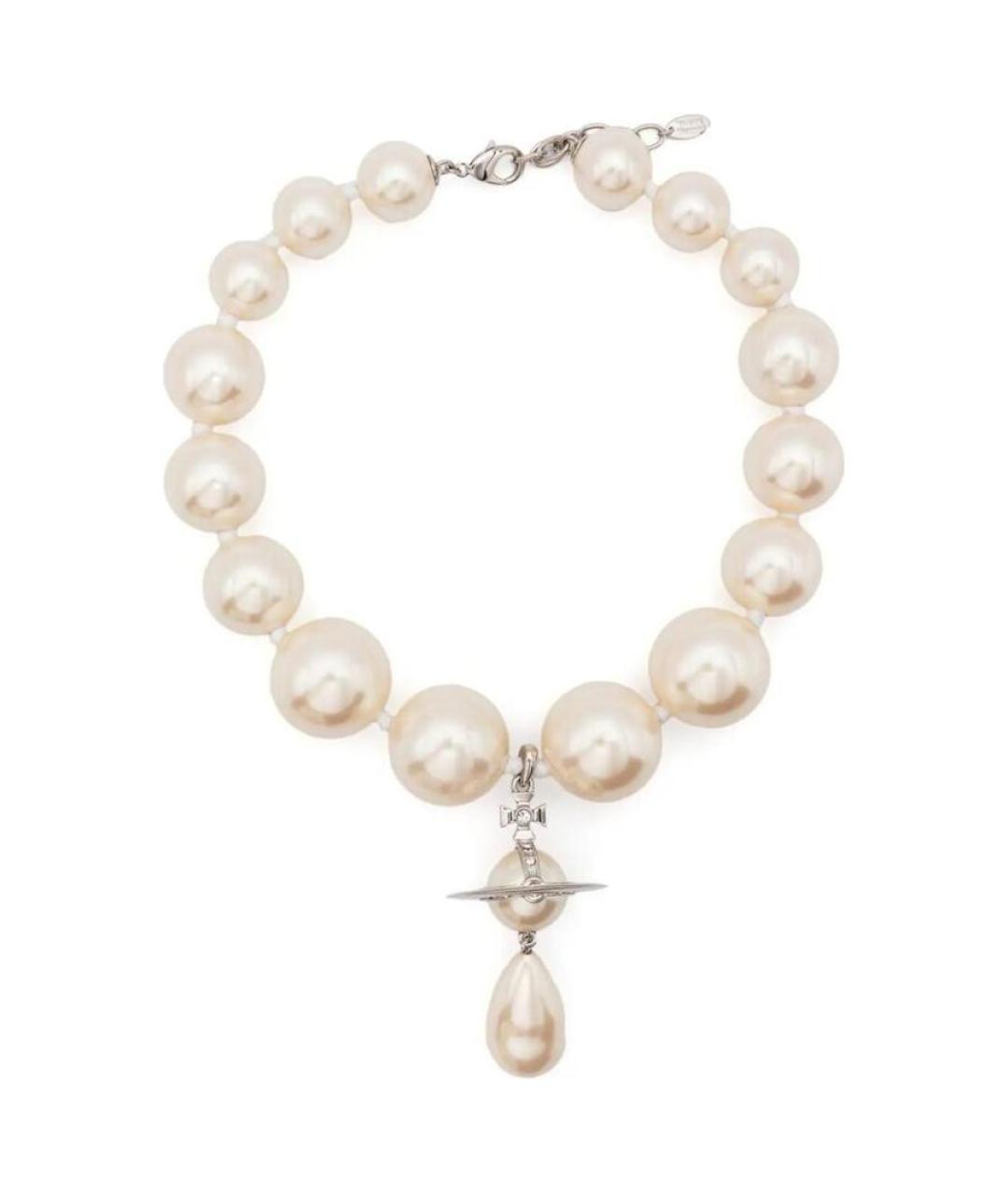 VIVIENNE WESTWOOD Серебряное колье, фото 2