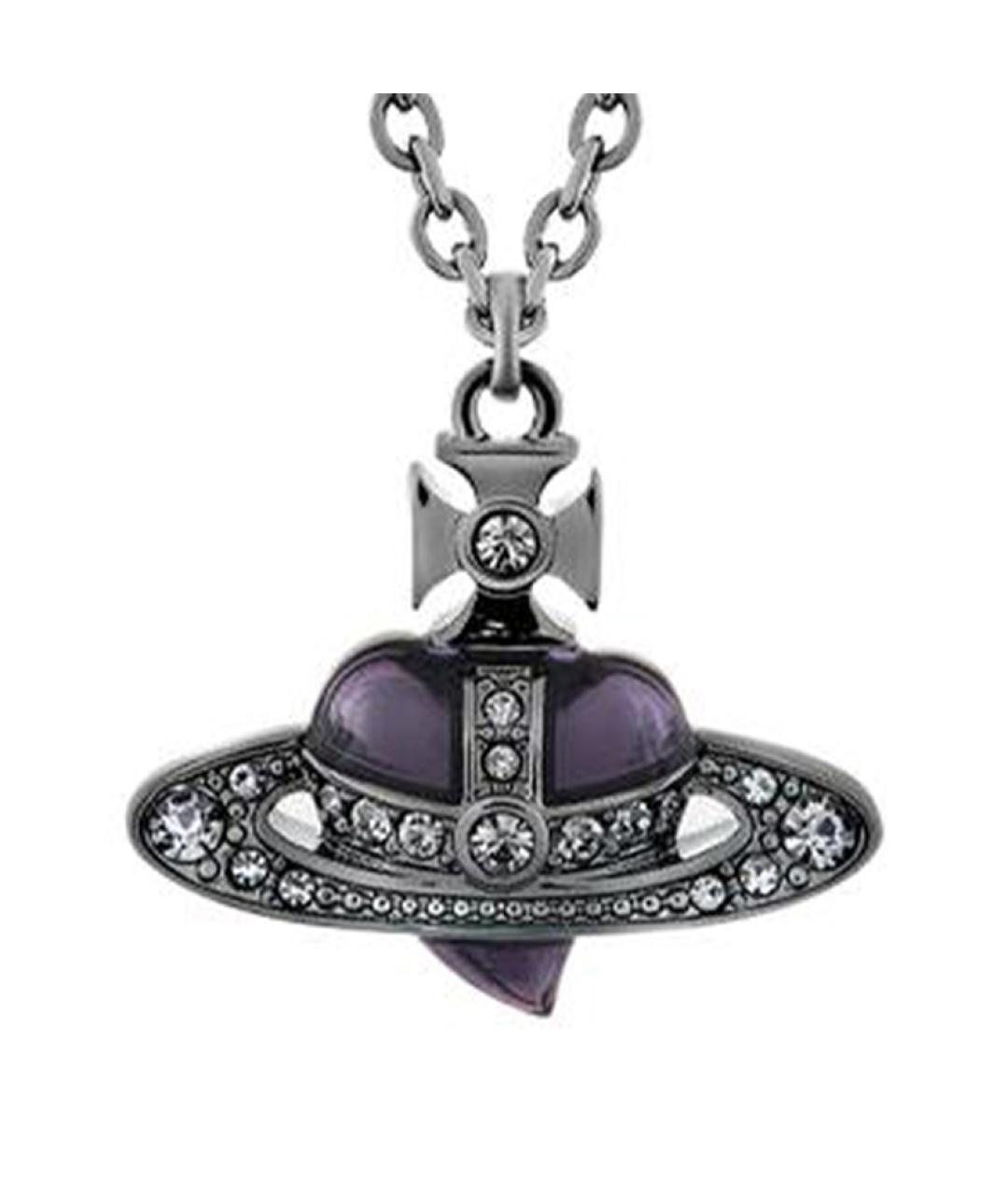 VIVIENNE WESTWOOD Серая подвеска, фото 2