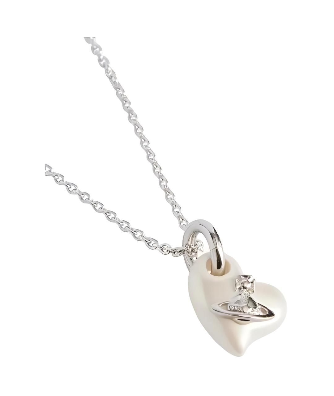 VIVIENNE WESTWOOD Серебряное латунное колье, фото 2