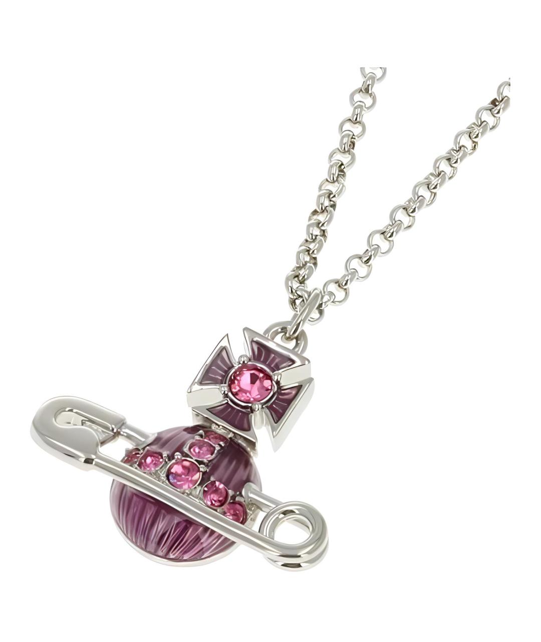 VIVIENNE WESTWOOD Серебряное латунное колье, фото 3