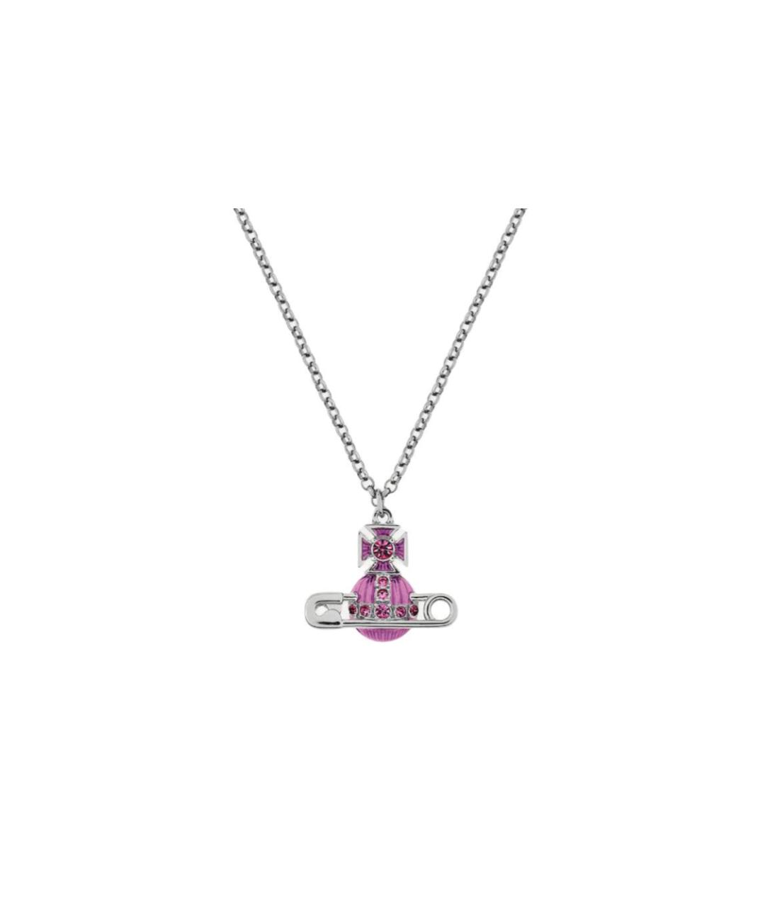 VIVIENNE WESTWOOD Серебряное латунное колье, фото 1