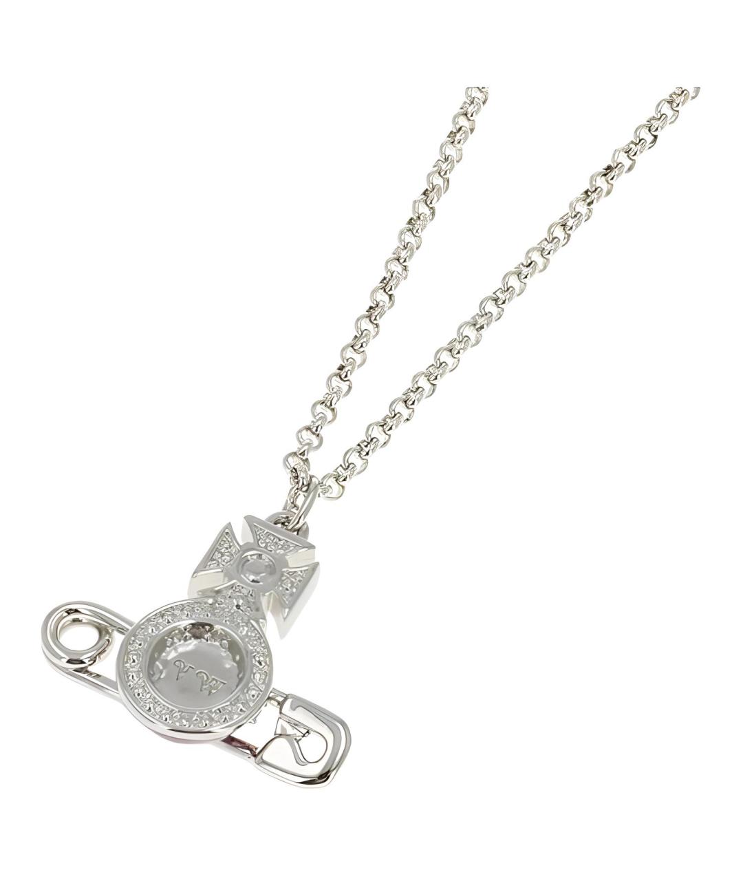 VIVIENNE WESTWOOD Серебряное латунное колье, фото 2