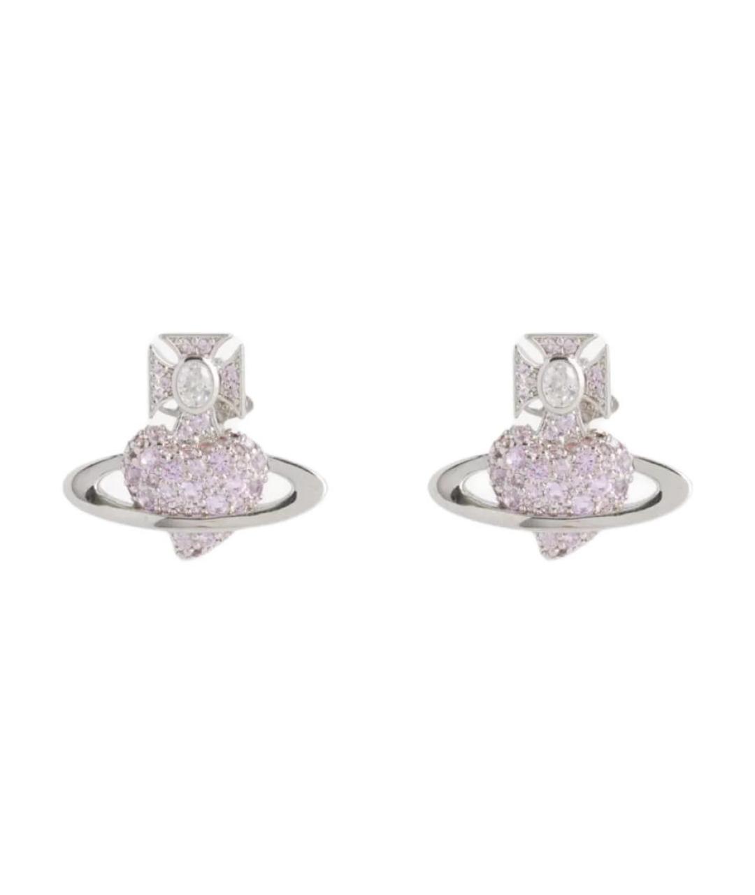 VIVIENNE WESTWOOD Серебряные латунные серьги, фото 1