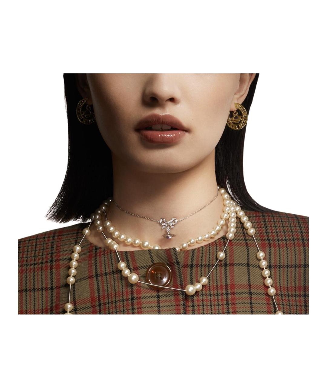 VIVIENNE WESTWOOD Серебряная подвеска, фото 4