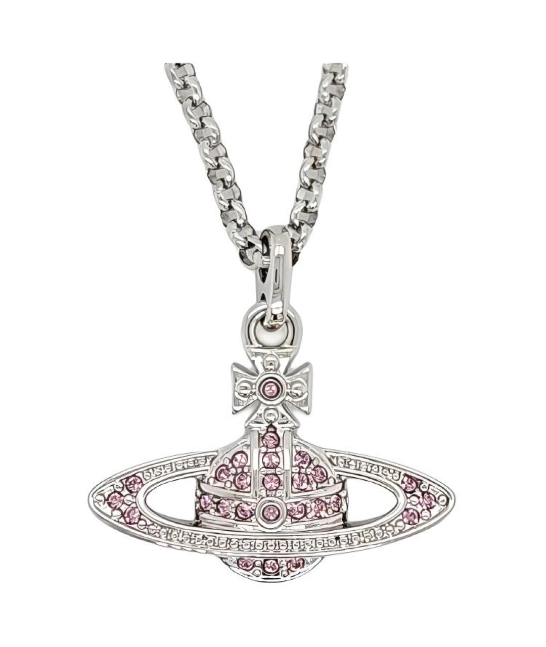 VIVIENNE WESTWOOD Серебряная латунная подвеска, фото 1