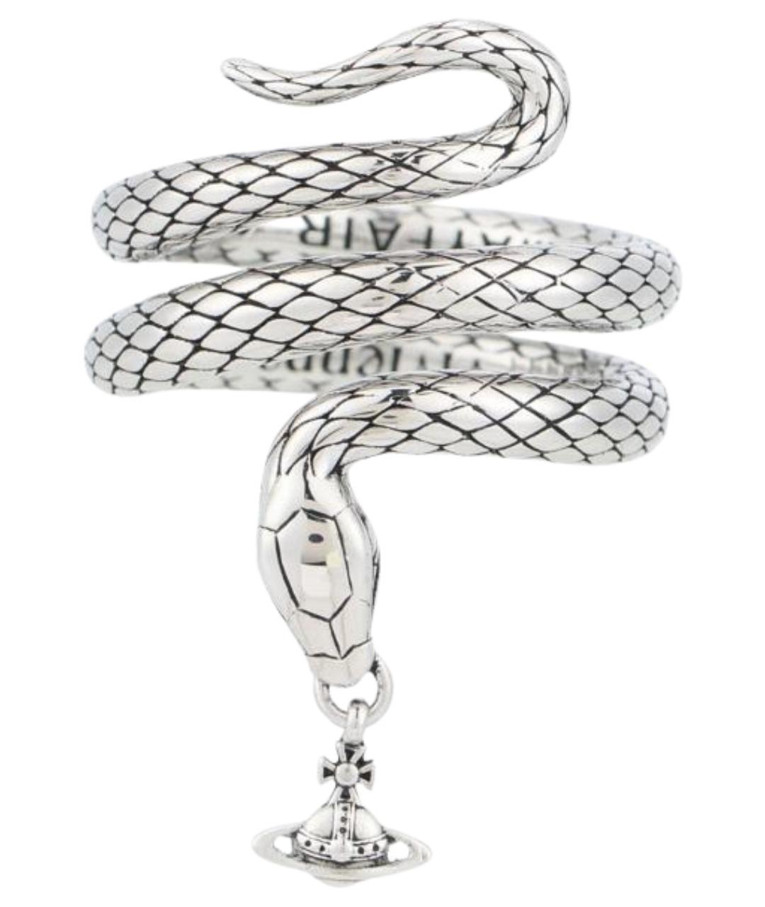 VIVIENNE WESTWOOD Серебряное латунное кольцо, фото 1