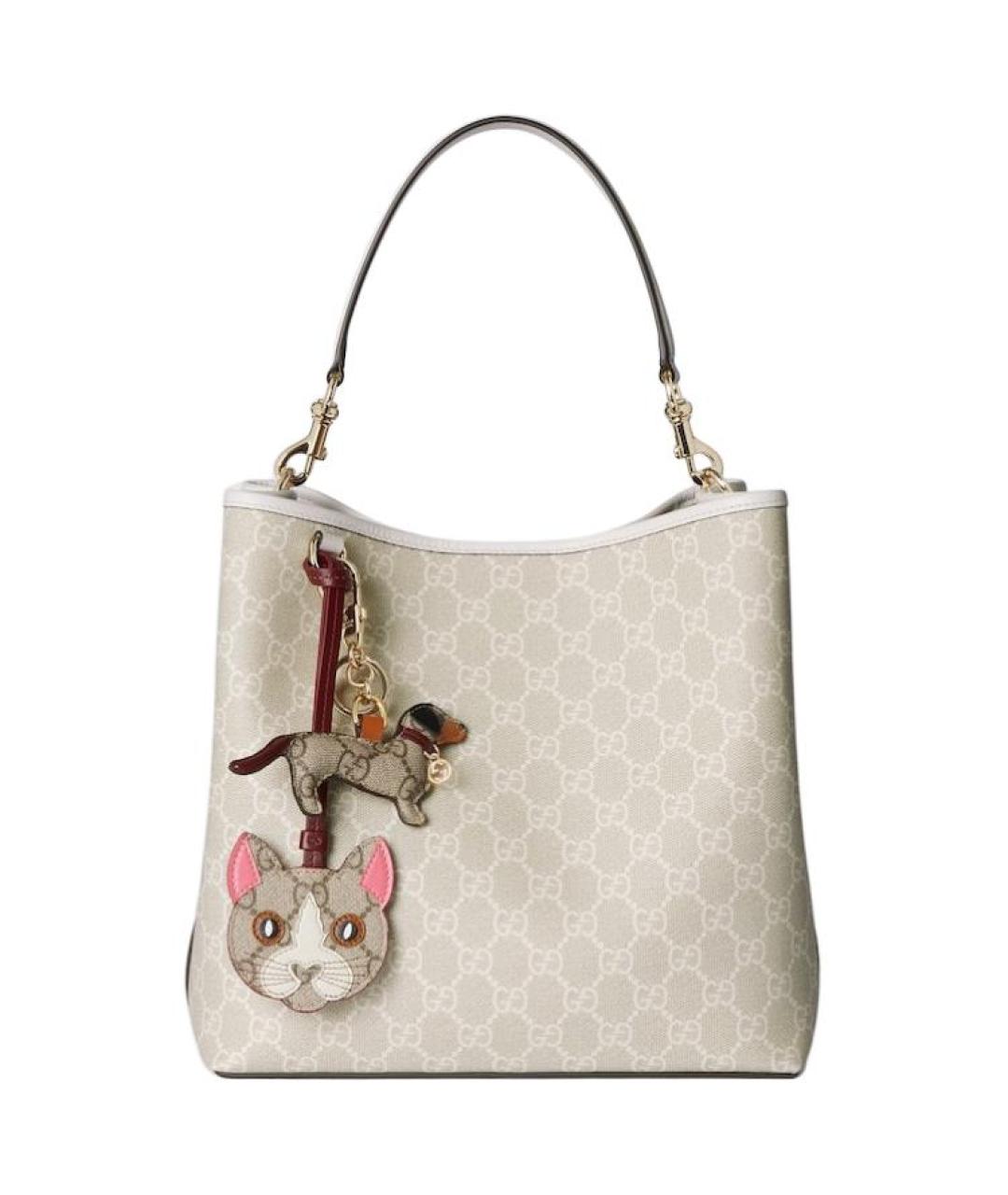 GUCCI Бежевая сумка через плечо, фото 4