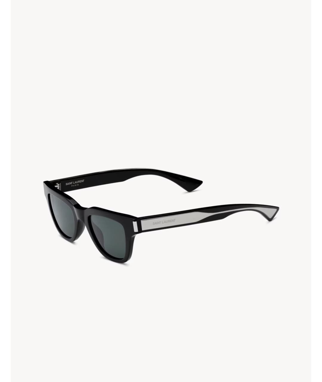 SAINT LAURENT Черные солнцезащитные очки, фото 3