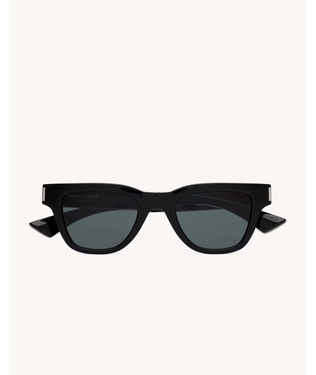 SAINT LAURENT Черные солнцезащитные очки, фото 2