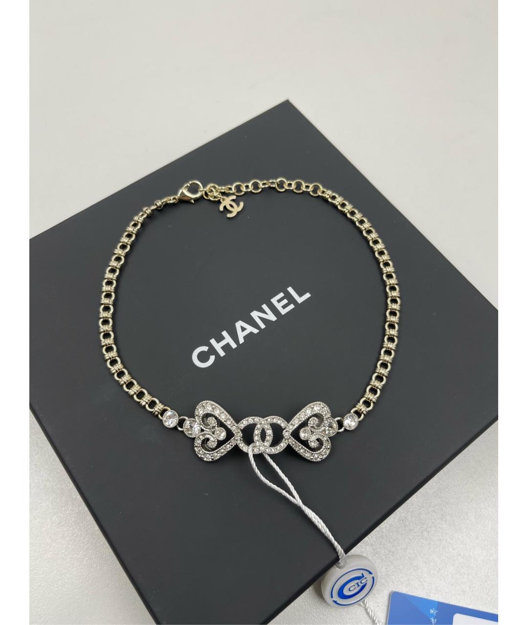 CHANEL Золотая металлическая цепочка, фото 2