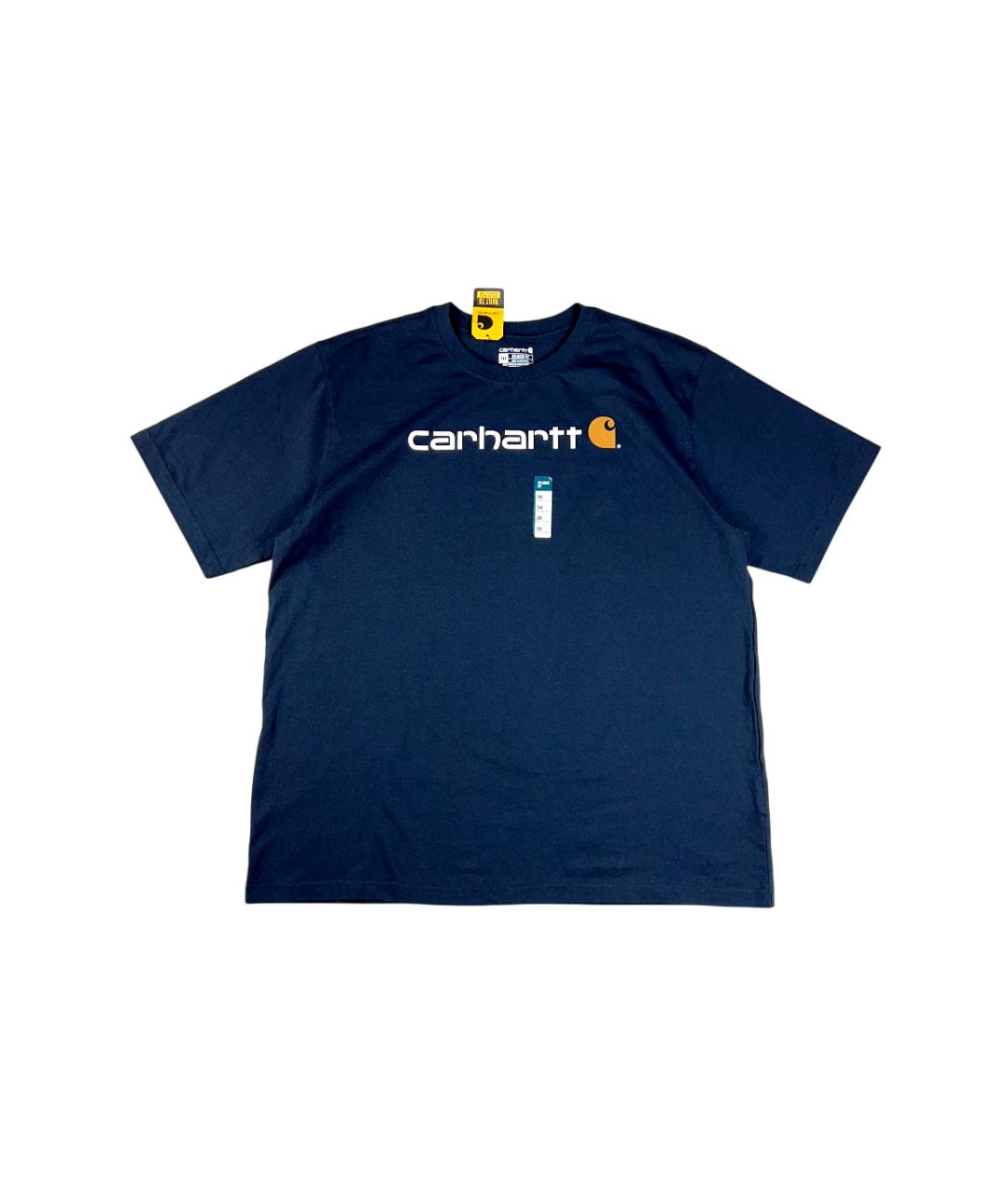 CARHARTT Темно-синяя хлопковая футболка, фото 1