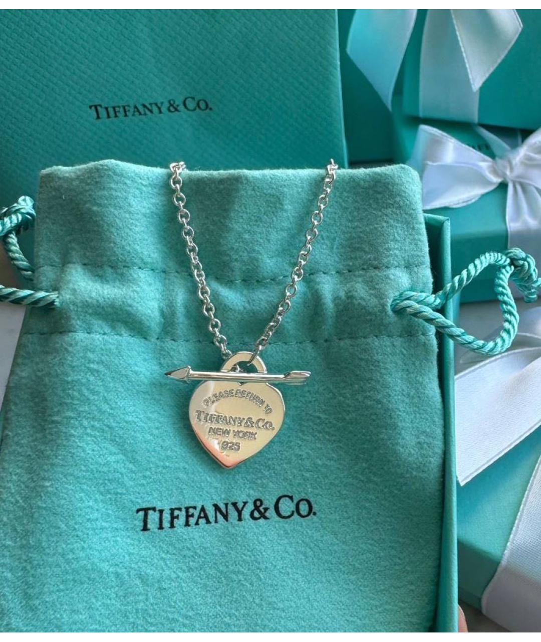 TIFFANY&CO Серебряная подвеска, фото 4