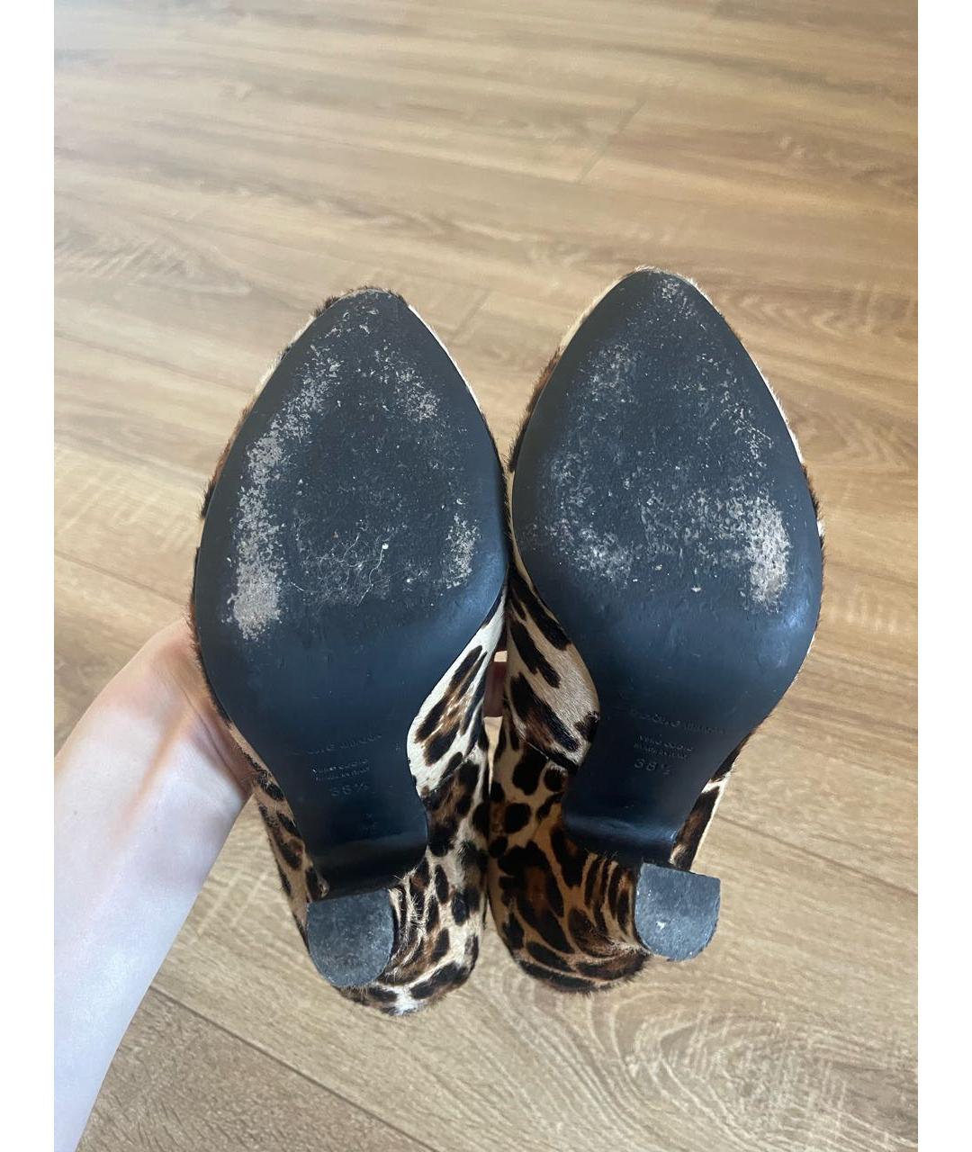 DOLCE&GABBANA Мульти туфли, фото 5