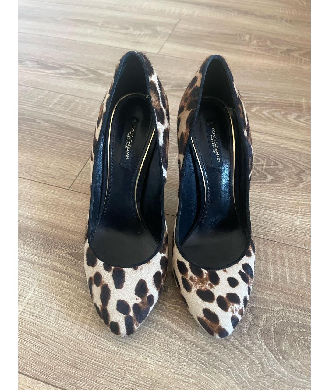 DOLCE&GABBANA Мульти туфли, фото 2