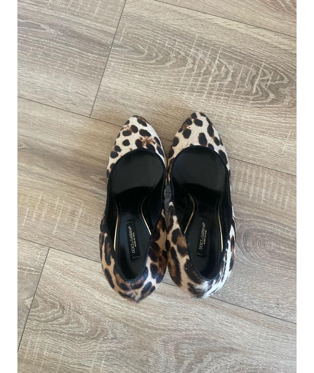 DOLCE&GABBANA Мульти туфли, фото 3