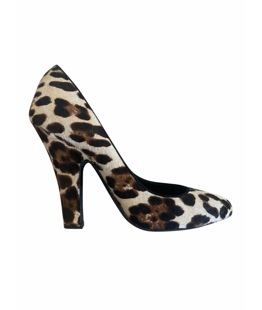 DOLCE&GABBANA Мульти туфли, фото 1