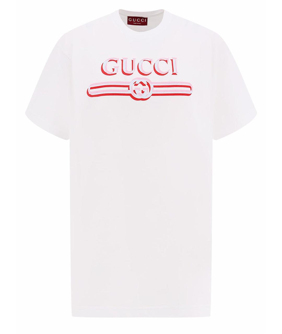 GUCCI Розовая футболка, фото 1