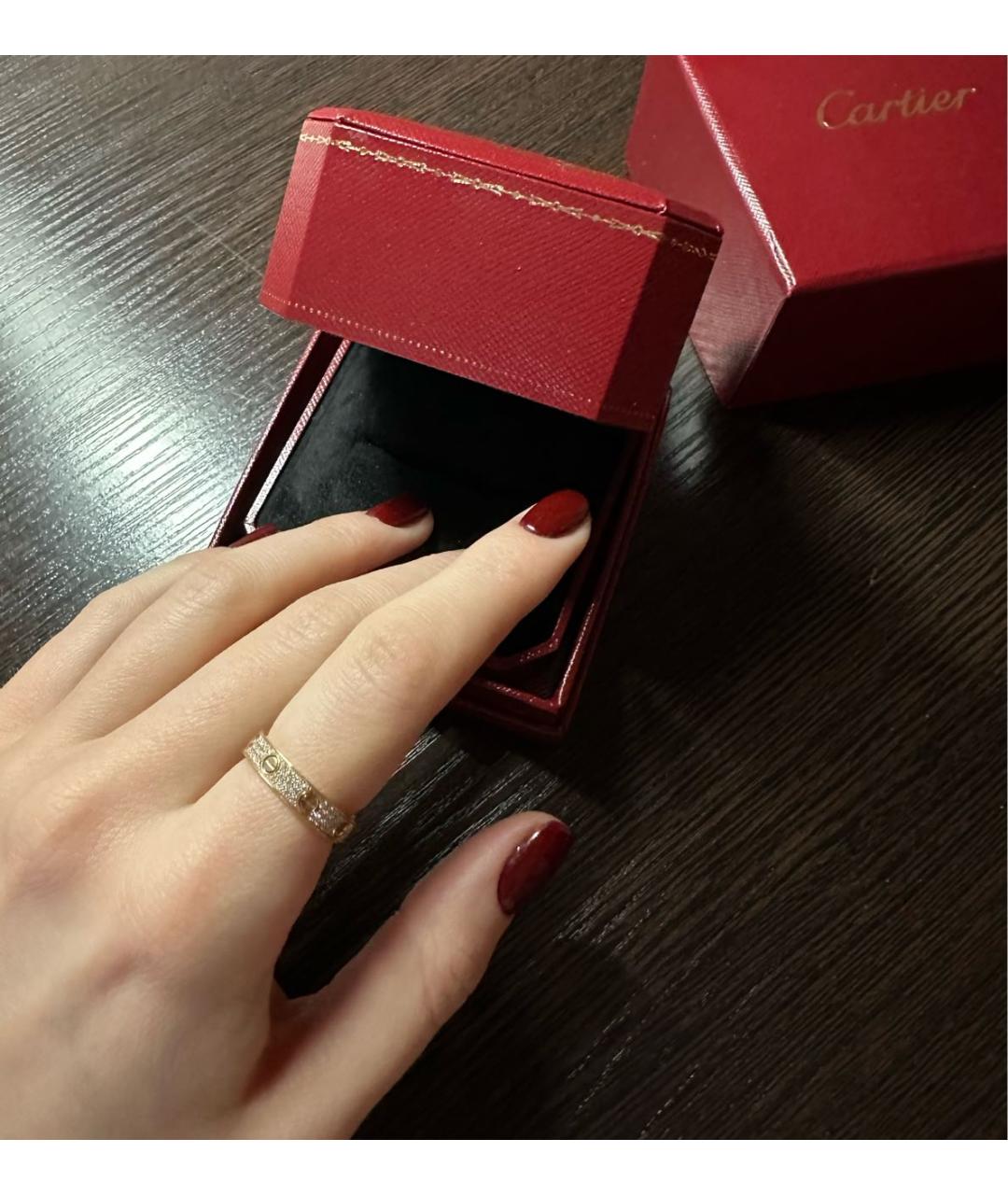 CARTIER Золотое кольцо из розового золота, фото 3