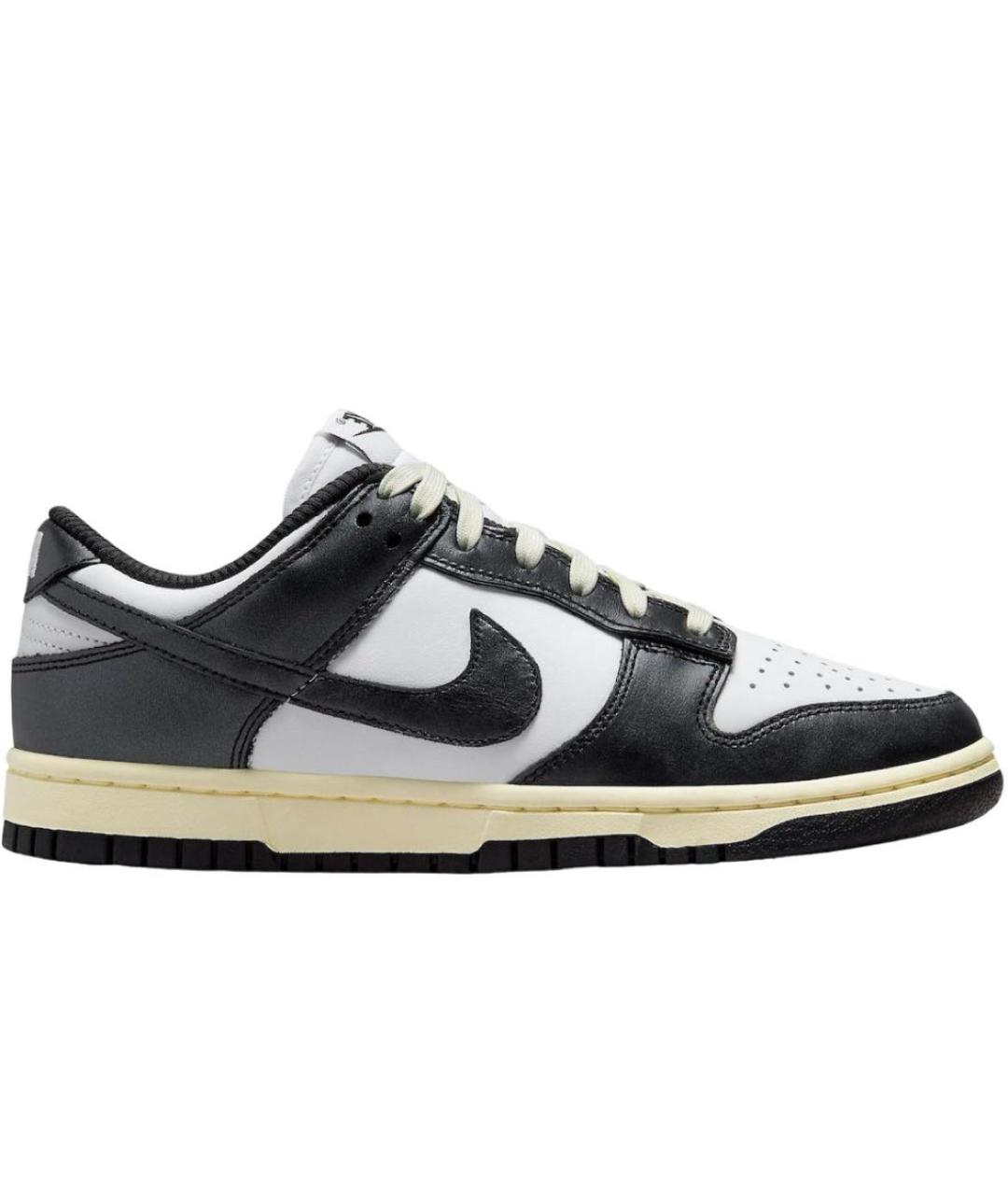 NIKE Черные кроссовки из искусственной кожи, фото 9